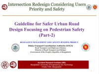 Guideline for Safer Urban Road Design Focusing on Pedestrian Safety (Part-2)